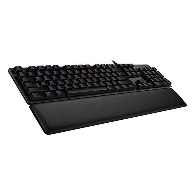 Logitech G513 Mechanical Gaming Keyboard - RGB Lightsync, GX Blue Clicky Switches, QWERTY UK Layout