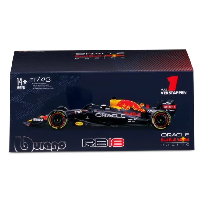 Bburago F1 Red Bull RB18 2022 1:43 - Max Verstappen - Con Cuffie