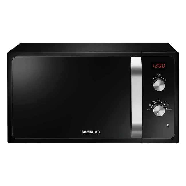 Four micro-ondes Samsung MS23F300EEK - Décongélation rapide et uniforme - 23L - 800W