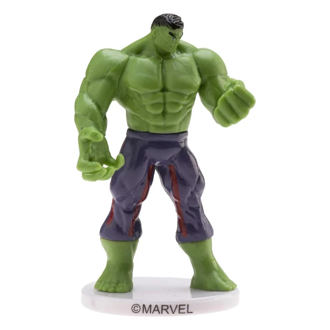 Figurine de gâteau d'anniversaire Hulk pour enfants Dekora 9cm