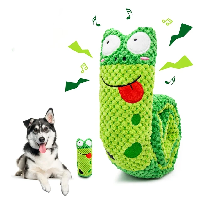 Malydyox Interactive Squeaky Dog Toy for Small and Medium Dogs - Soft Puppy Teething Toy for Foraging, Training, and Anxiety Relief