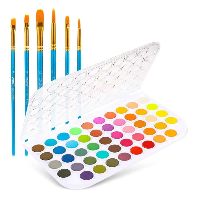 Ohuhu Watercolour Paint Set - 48 Vivid Colours Light  Portable Perfect Art Gi