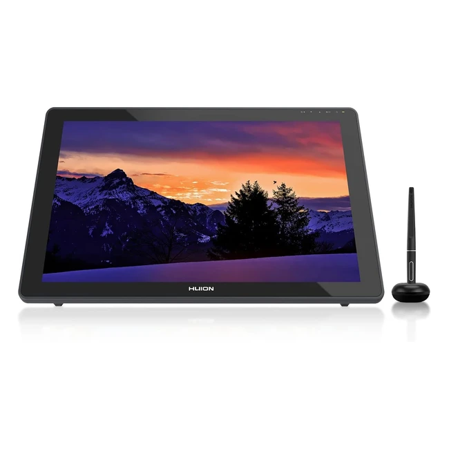 Huion Kamvas 22 Graphic Drawing Tablet 215 - Newest Battery-Free Stylus PW517 - 120% sRGB - Antiglare Matte Film - Remote Learning & Work