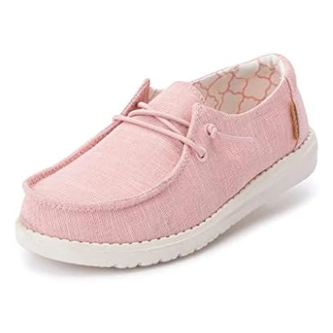 Hey Dude Wendy Youth Linen - Mdchen Schuhe in Linen Cotton Candy Gre 30 