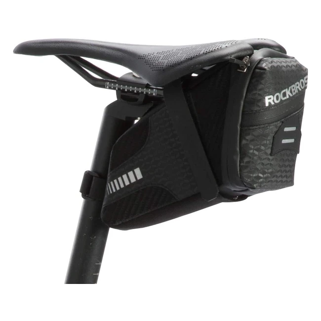 Bolsa de silln para bicicleta Rockbros - 14L de capacidad - Negro