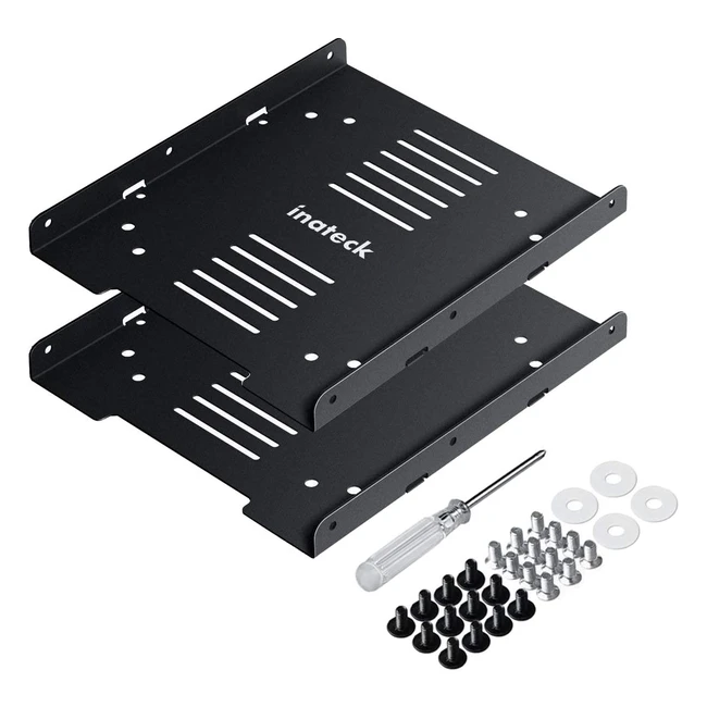 Kit de Montaje Inateck para Discos Duros SSD y HDD de 25 a 35 - Marco de Metal