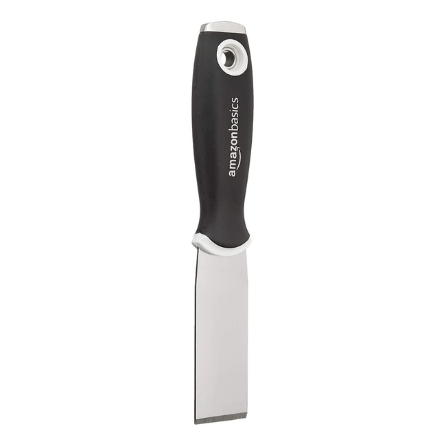 Couteau Mastic Amazon Basics lame biseautée 3175mm - manche souple en acier carbone avec embout de frappe