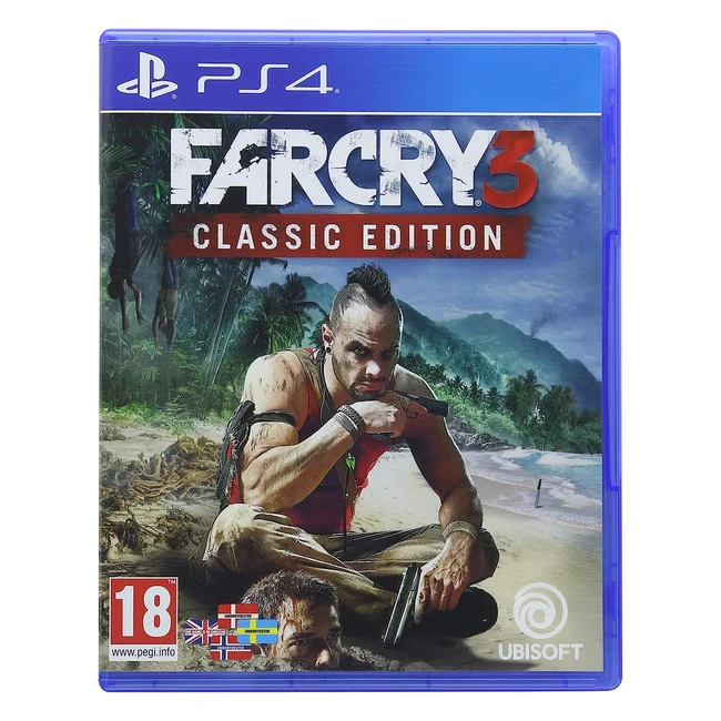 Far Cry 3 Classic Edition PS4 - Jouez avec Vaas Montenegro et explorez une le 