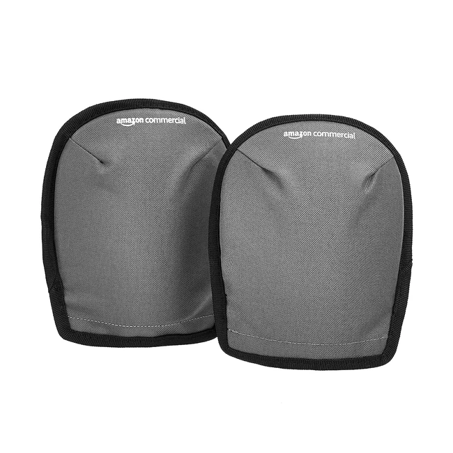 Genouillères lavables AmazonCommercial 203cm gris pour une protection optimale des genoux