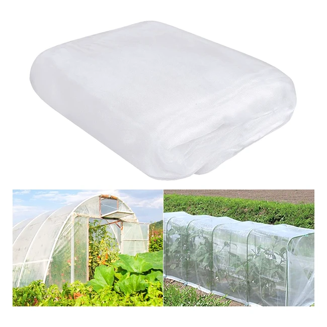 YHmall Garden Netting 3x6m - Fine Mesh Vegetable  Fruit Protection Fencing