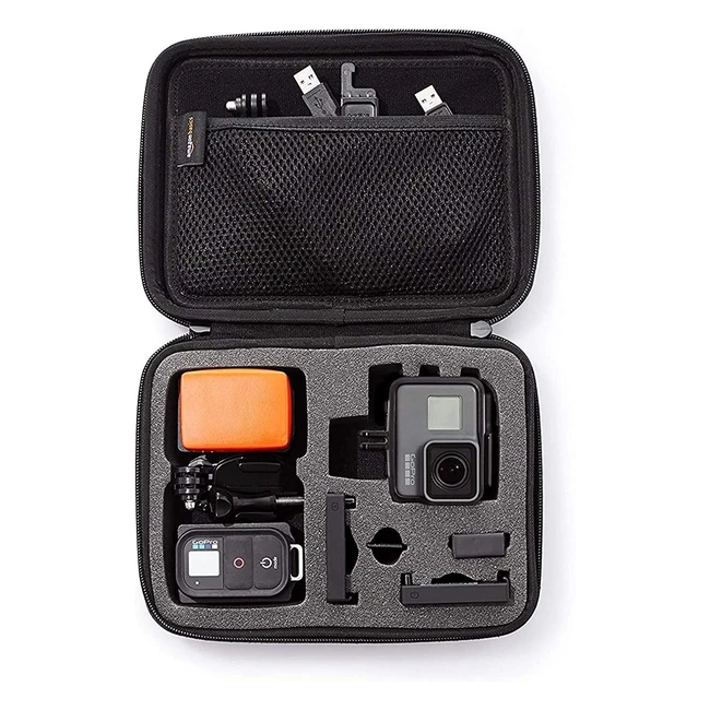 AmazonBasics GoPro XS Tragetasche - Schützen Sie Ihre Action-Kamera unterwegs
