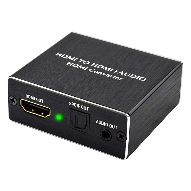 Extracteur audio HDMI 4Kx2K avec SPDIF Toslink optique et audio stro 35 mm 