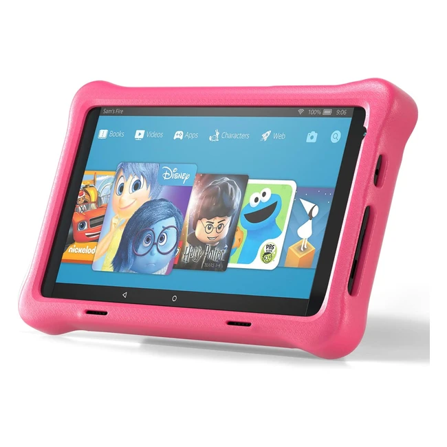 Tablette pour enfants Keenlove 8 pouces Android 10 Quadcore 32Go Kidoz contrôle parental double caméra WiFi Bluetooth éducation