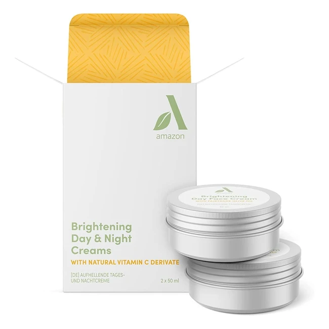 Brighten Your Skin with Amazon Aware Day  Night Cream Bundle - Vit C Olive Oil