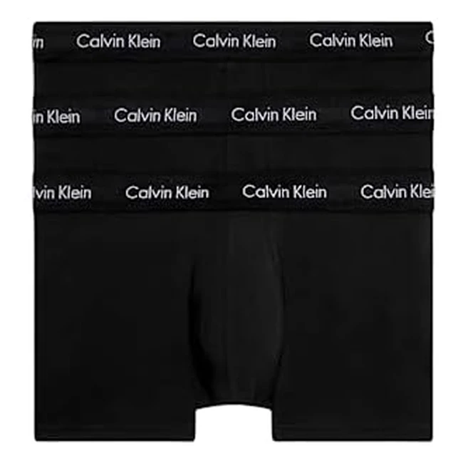 Pack 3 Boxers Calvin Klein para Hombre - Diseo Clsico y Cmodo