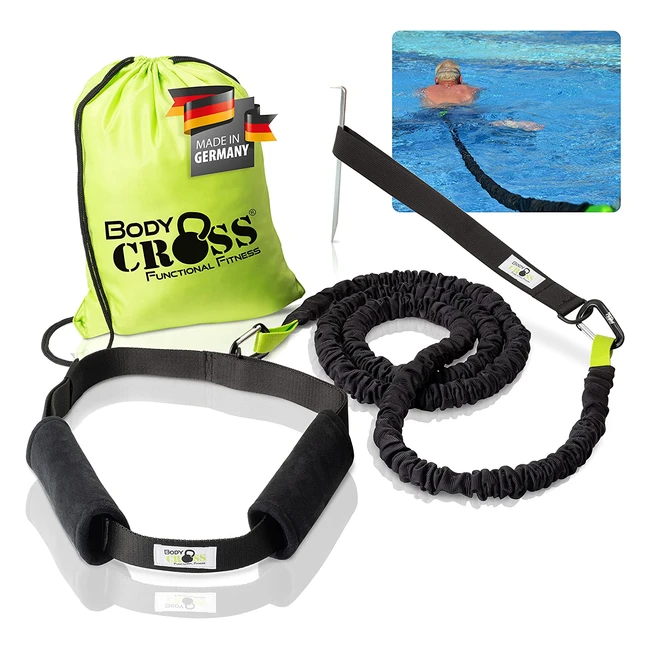 Cinturón de natación Bodycross para entrenamiento óptimo en cualquier piscina