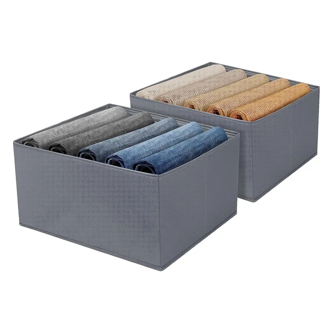 Large Foldable Clothes Organizer for Bedroom - AUOINGE