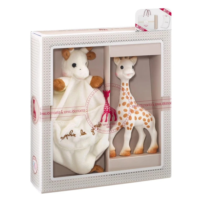 Coffret cadeau naissance Sophie la Girafe taille M - Vulli - Réf. XXXX - 100% caoutchouc naturel