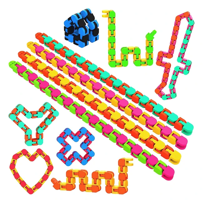 Wearxi Wacky Tracks - Kindergeburtstagsparty-Tüten - 12/24 Stück - Kreatives Spielzeug für Jungen - Schulranzenfüllung - Kindergeburtstagsgeschenke