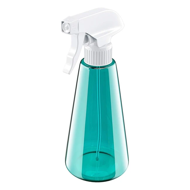 Babacom Sprühflasche 500ml PET Plastik Zerstäuber - 3 Modi: Feiner Nebel, Strahl - Nachfüllbare Leere Sprühflasche für Reinigungsmittel & Flüssigkeit