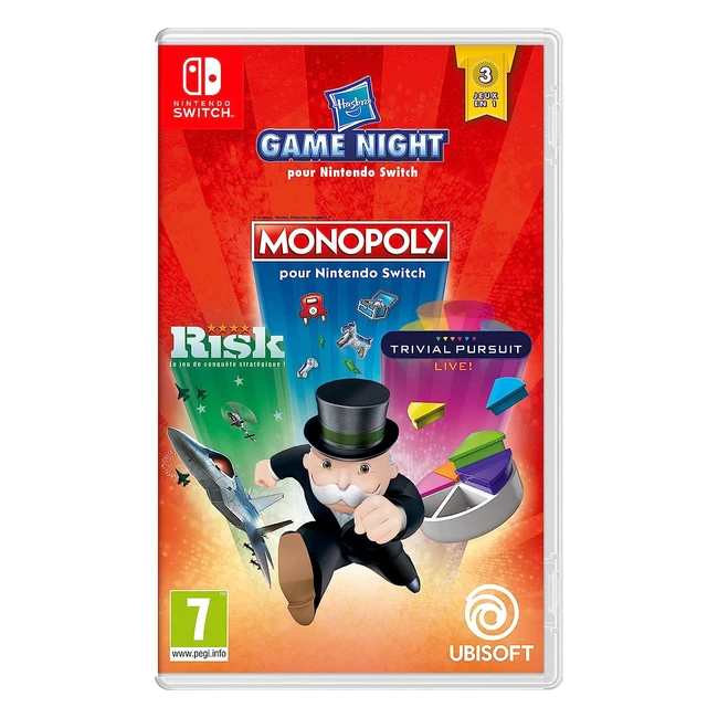 Monopoly Nintendo Switch - Plateaux 3D anims et jetons exclusifs