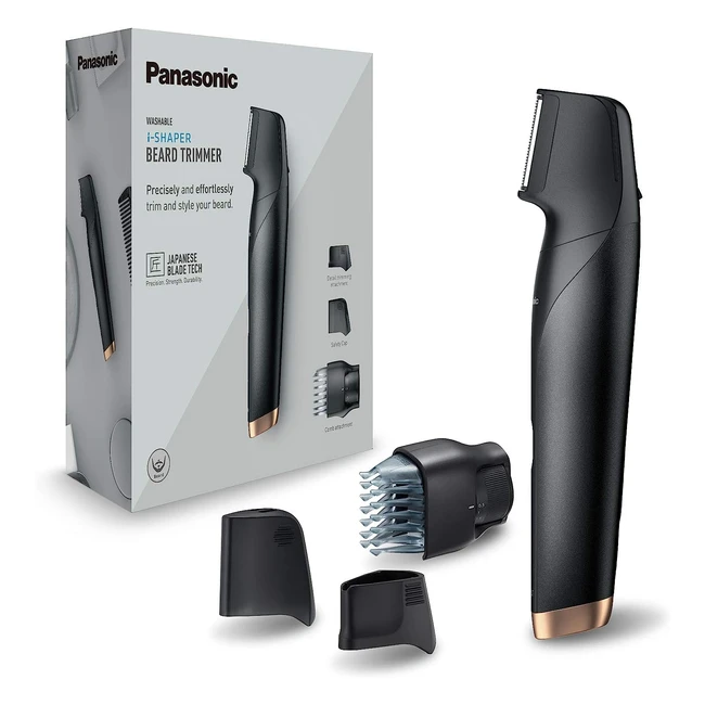 Regolabarba Panasonic iShaper ER-GD61-K503 per rifinire rifilare e modellare ba