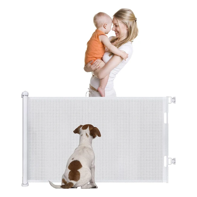 Cancelletto estensibile per scale 150cm - Sicurezza per bambini e animali domestici