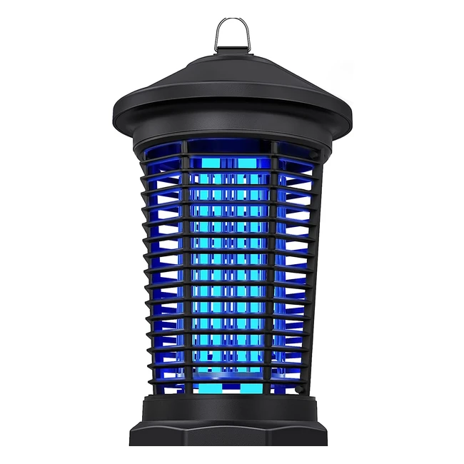 Lámpara antimosquitos Pranite 20W UV - Interior/Exterior IPX4 Impermeable - Para camping y jardín