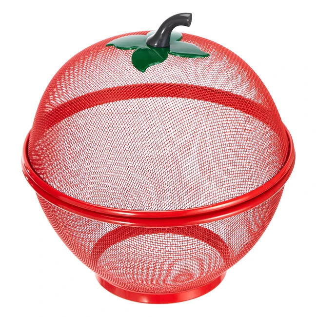 Cesta Porta Fruta de Acero Apple - ¡Práctica y Moderna!