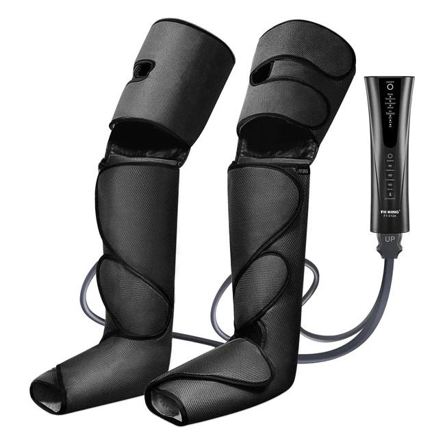 Masajeador de pies y piernas Fit King FT012A con compresión de aire y 3 modos de masaje