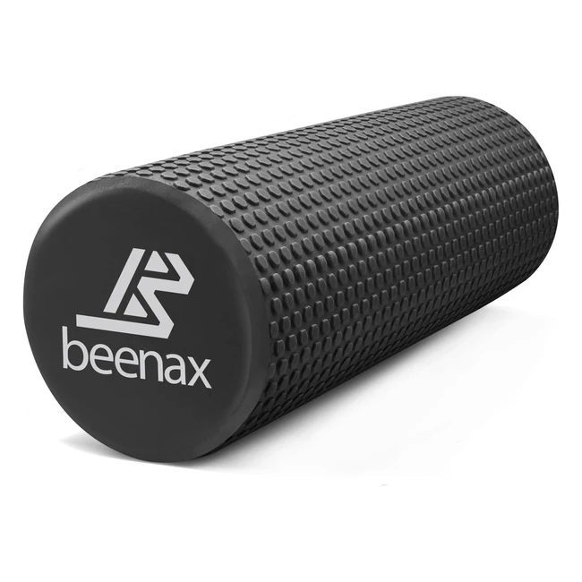 Beenax Foam Roller 44cm - Lightweight Muscle Roller for Fitness, Pilates, Yoga, and Physio - Trigger Point Deep Tissue Joint Massage Pain Relief