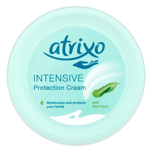 Atrixo Intensive Protection Hand Cream - Pack of 3 200ml with Aloe Vera