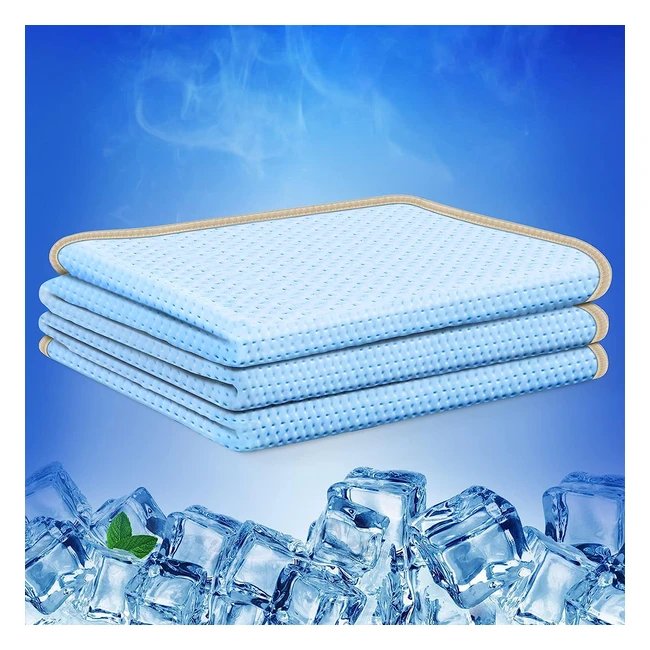 Kankaeu Kühlfaserdecke 150x200cm - Sommerdecke für besseren Schlaf - Kühl und hautfreundlich
