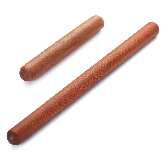 KyraTon Rolling Pin 20cm Wood French Dough for Baking - High Quality
