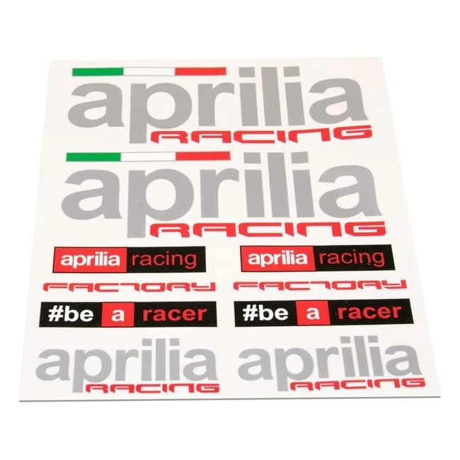 Juego de Pegatinas para Aprilia RacingFactory - Referencia 12345 - Calidad Premium