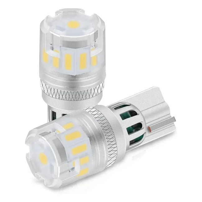 Xelord T10 W5W Lampadine LED Alta Luminosità 6000K - Confezione da 2
