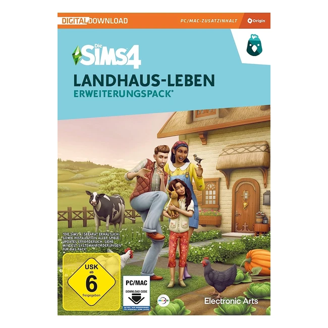 Die Sims 4 Landhausleben EP11 Erweiterungspack PC Windlc PC Download Origin Code Deutsch