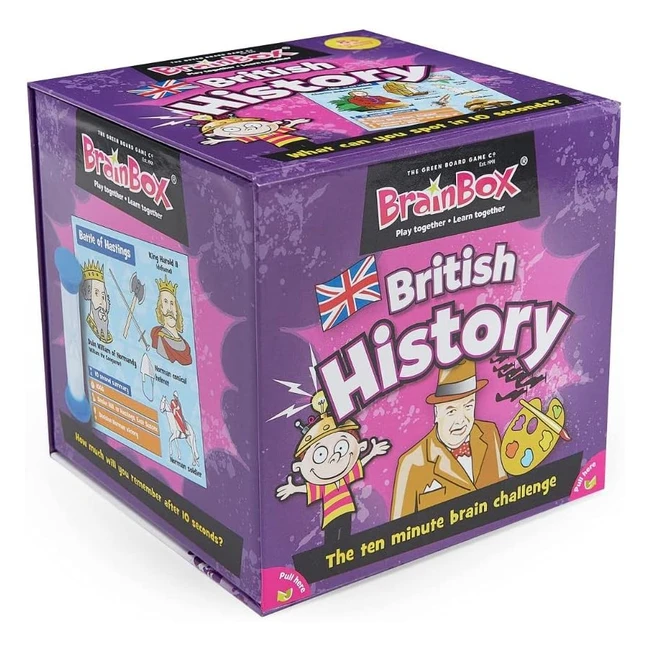 Juego de Historia Británica BrainBox GRE90008 - Versión Antigua