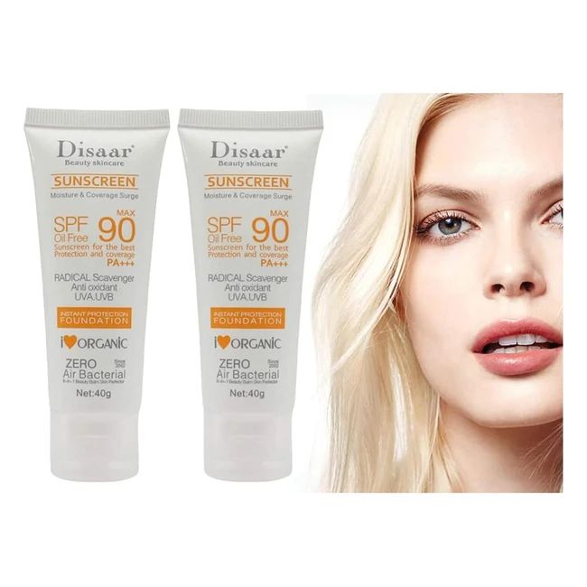 Barabum Facial Sunscreen Lotion Cream SPF 90 - Oil Free Anti-Oxidant UV Protec