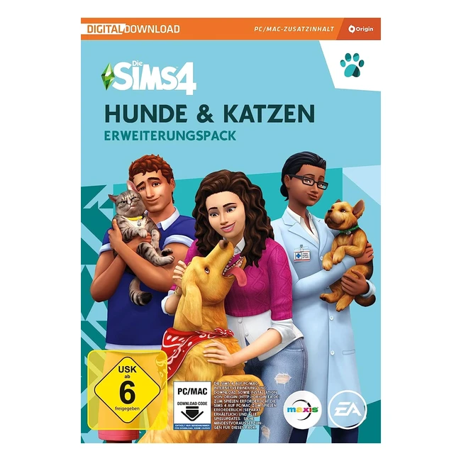 Die Sims 4 Hunde & Katzen EP4 Erweiterungspack PC - Windlc PC Download Origin Code Deutsch