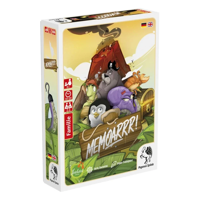 Jeu de cartes Pegasus Spiele 18324G Memoarrr - A partir de 8 ans