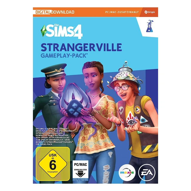 Die Sims 4 Strangerville GP7 Gameplay Pack PC Win DLC PC Download Origin Code De