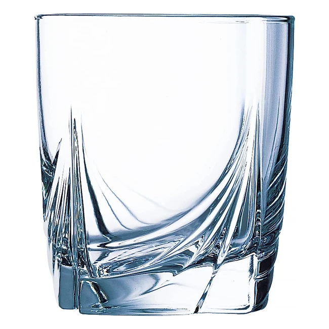 Juego de 6 vasos bajos Dajar Ascot 6 33768 - 300 ml - Cristal Transparente