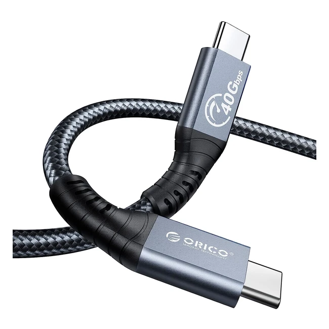Cable Thunderbolt 4 Orico - Transferencia 40Gbps - 8K60Hz - PD 100W