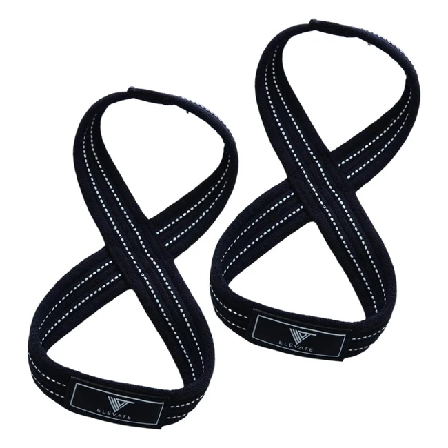 Elevate Weightlifting Gym Straps - Premium Quality, Strong Grip, Heavy Duty - #1 Choice for Deadlifts, Rows, Pullups - Ref: 12345