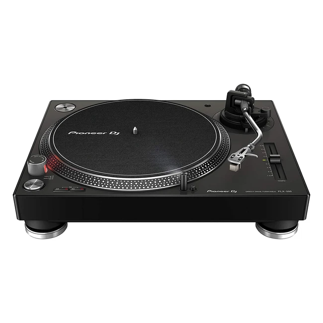 Giradiscos Pioneer DJ PLX500K - Sonido de Vinilo de Alta Calidad