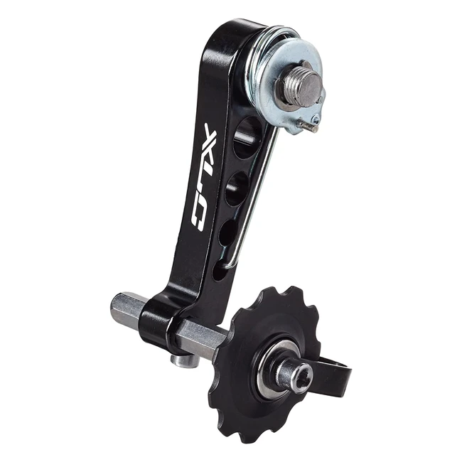 XLC Unisex CRA03 Chain Tensioner - Black, One Size UK - 1620 Teeth - Fastening at Derailleur Hanger