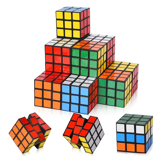 Cubo Mágico Speed 16 - Rompecabezas 3x3x3 cm - Juego de Cubos para Fiestas