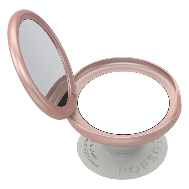 Popsockets Popgrip Mirror Expanding Stand and Grip for Smartphones and Tablets - Iridescent Blush