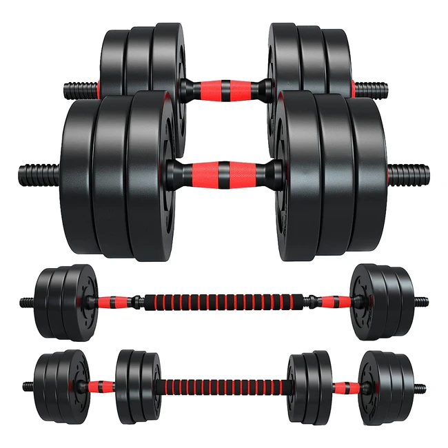 20kg30kg Dumbbell Weights Set with Connecting Rod - Perfect for Bodybuilding